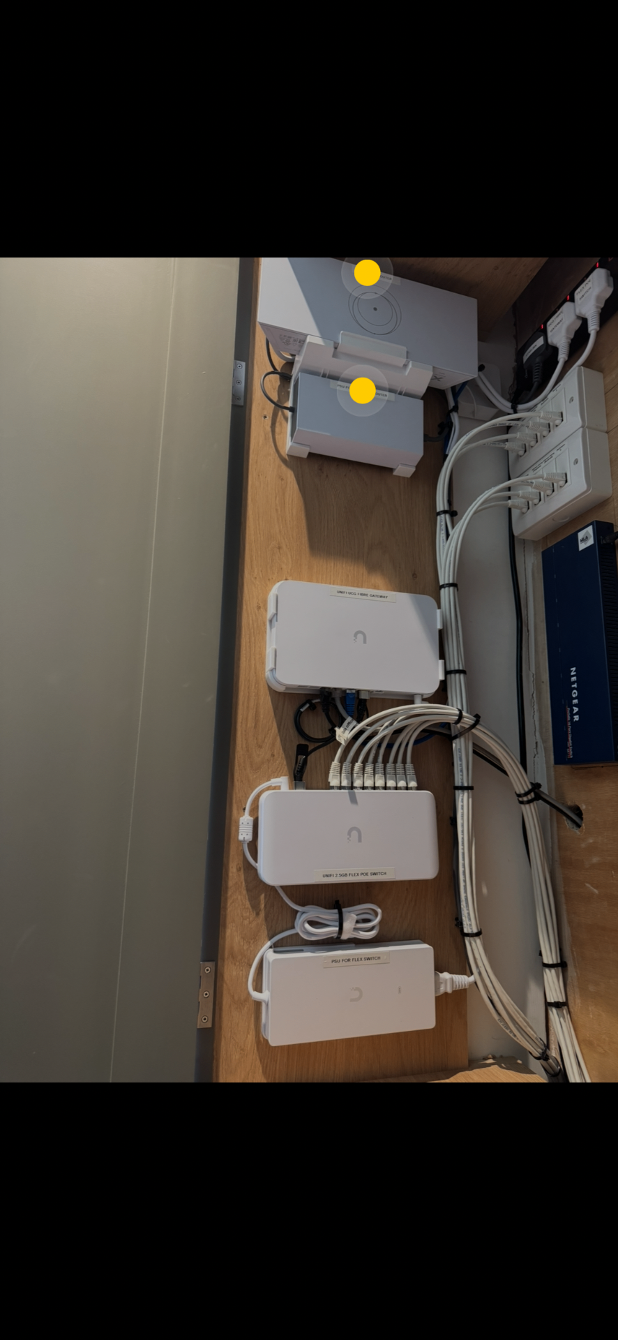 UniFi access point install